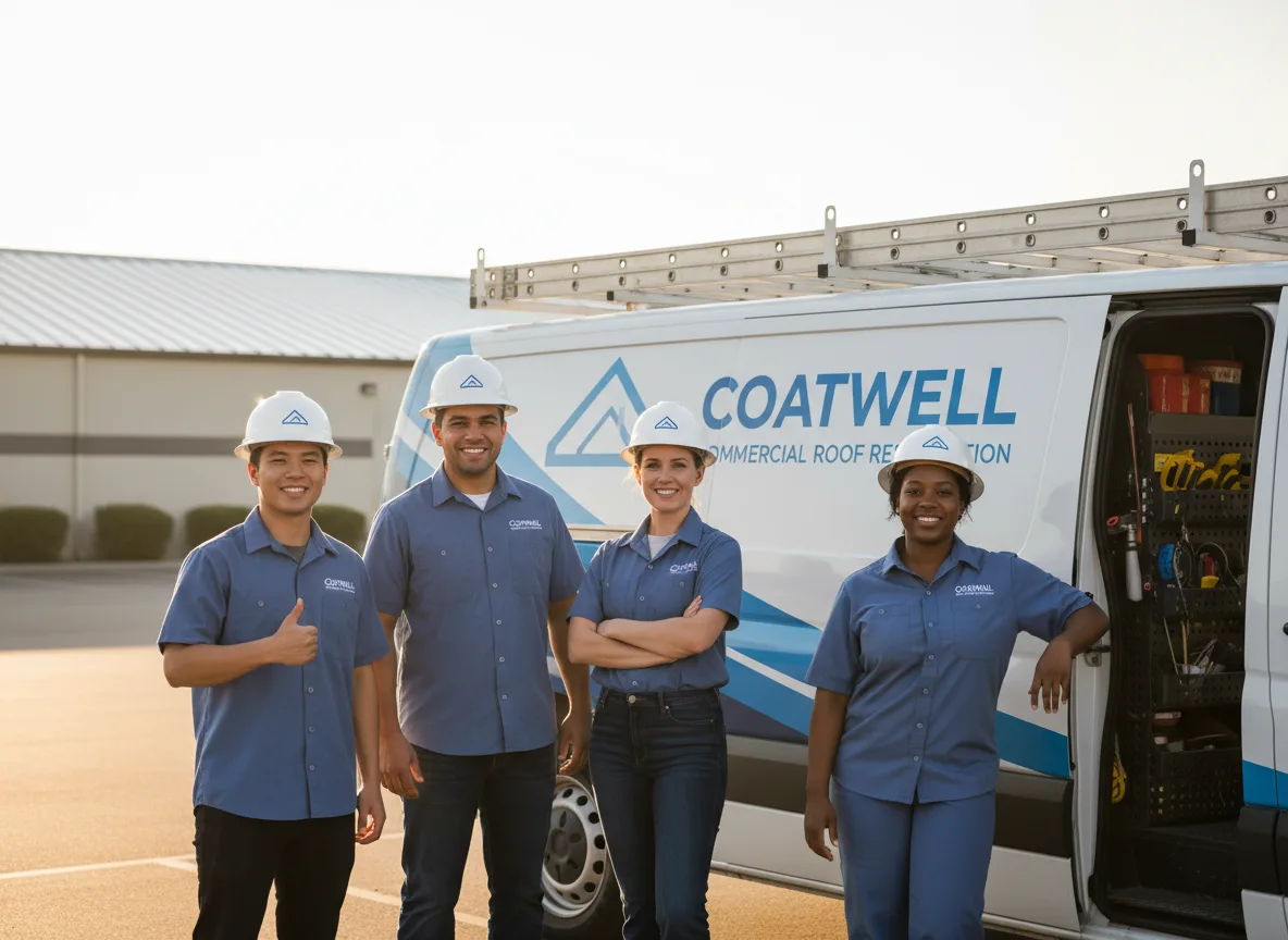 Commercial roof coating company in Rogers, KY